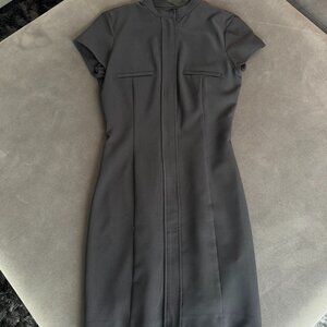 Black dress zara with zip